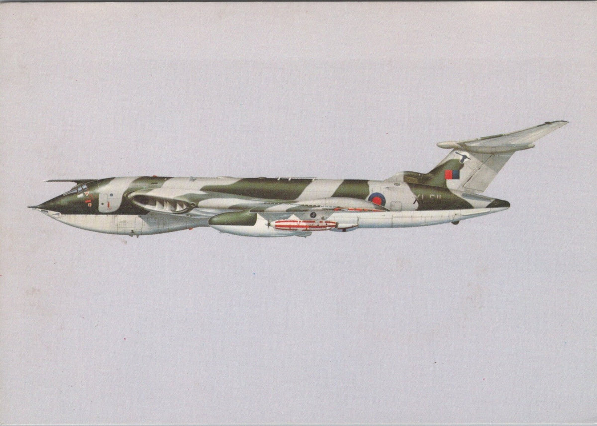 Aviation Postcard: Handley Page Victor K Mk 2 Bomber No. 55 Sqn RAF XT5204