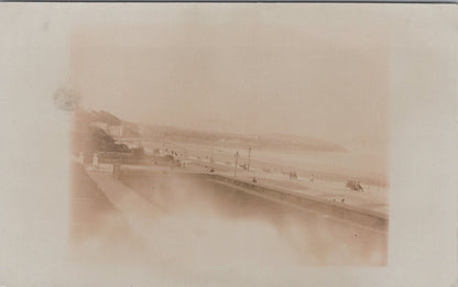 Isle Of Man Postcard: Douglas Promenade Seaside Beach Walkway View 1910s XT5387