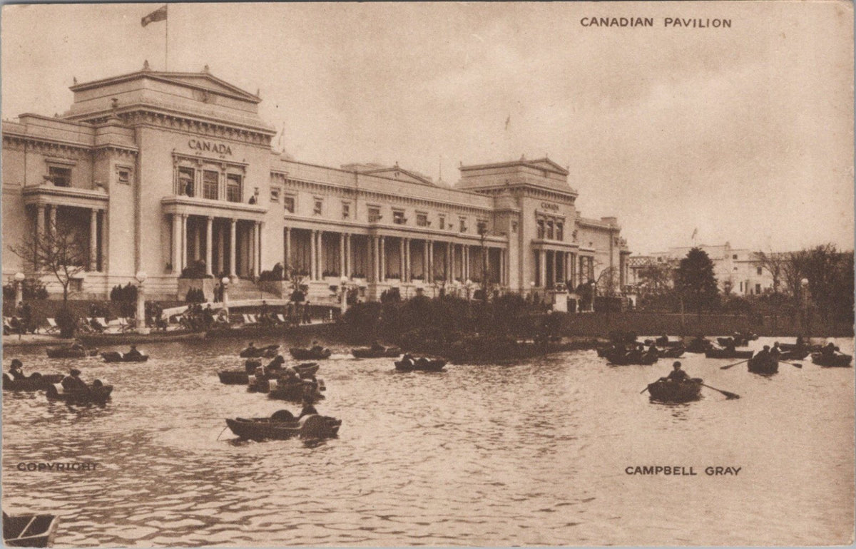 London Postcard: Canadian Pavilion British Empire Exhibition Wembley 1924 XT5611