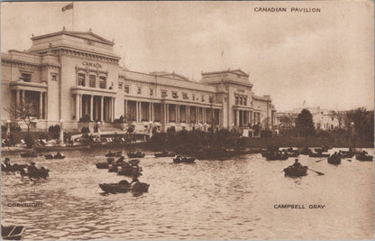 London Postcard: Canadian Pavilion British Empire Exhibition Wembley 1924 XT5611