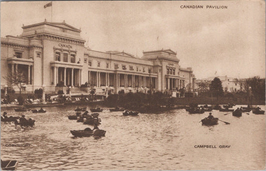 London Postcard: Canadian Pavilion British Empire Exhibition Wembley 1924 XT5611