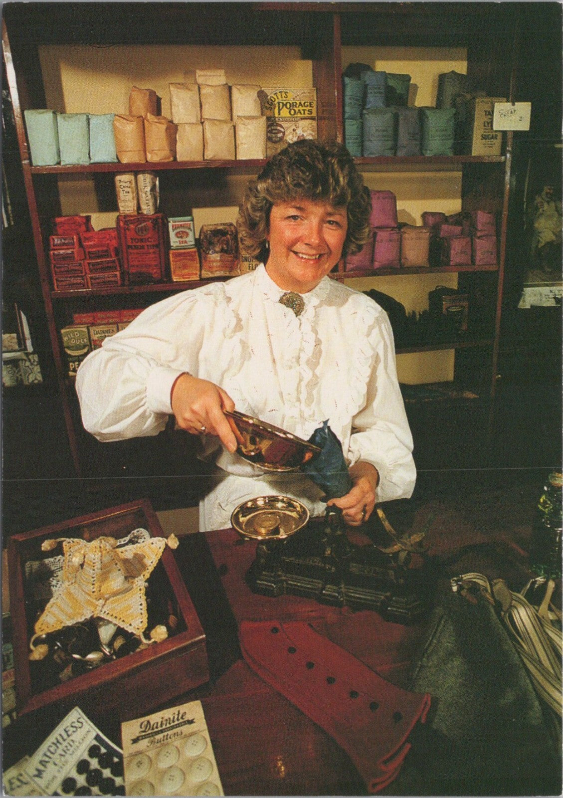 Staffordshire Postcard:Black Country Museum Gregorys General Store 1980’s XT4086