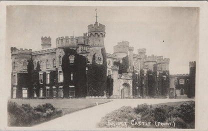 Sussex Postcard: Eridge Castle Front Gothic Revival Mansion 1920s XT5000