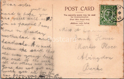 Hampshire Postcard: Odiham The Vicarage Historic Timbered House Building  XT5077