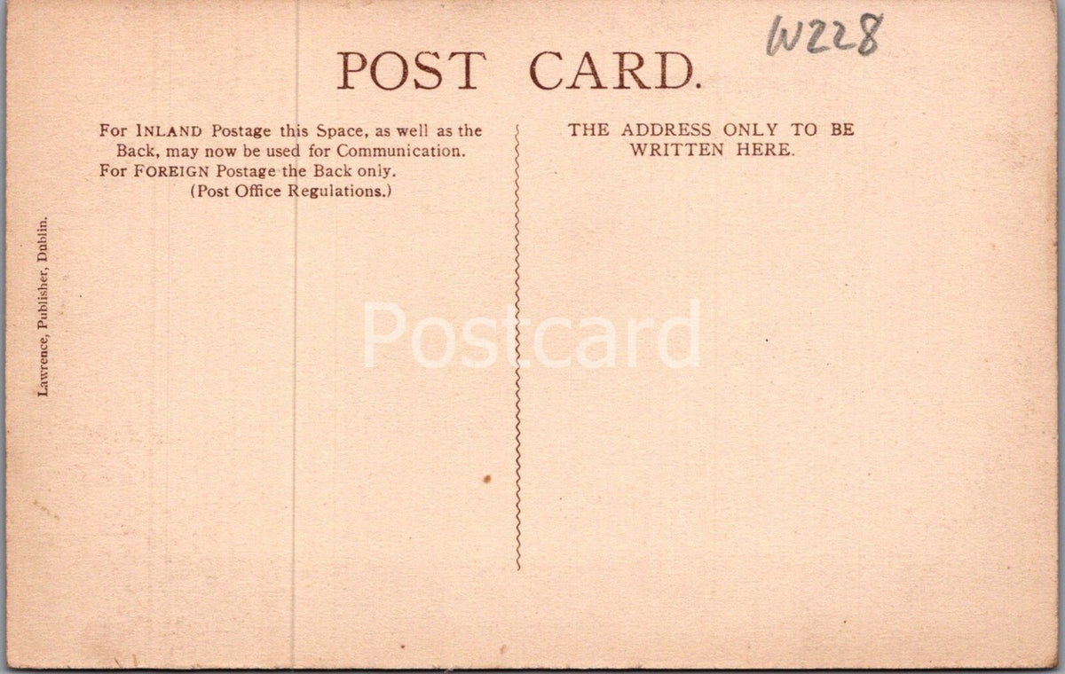 Ireland Postcard: Inchigeela Lake Hotel Coach Horse Carriage Views W228