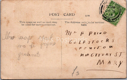 Food Humour Postcard: Wich Will 'E 'Ave The Passun's Nawse Comic 1913 XT4060