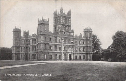 Berkshire Postcard: Highclere Castle Near Newbury, Stately Home Mansion XT3553