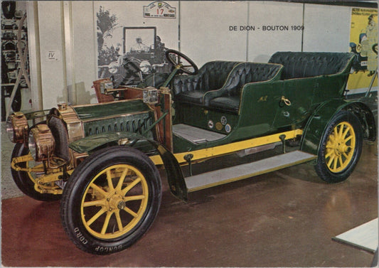 Automobile Postcard: De Dion Bouton 1909 Veteran Vintage Motor Car 1960’s XT5348