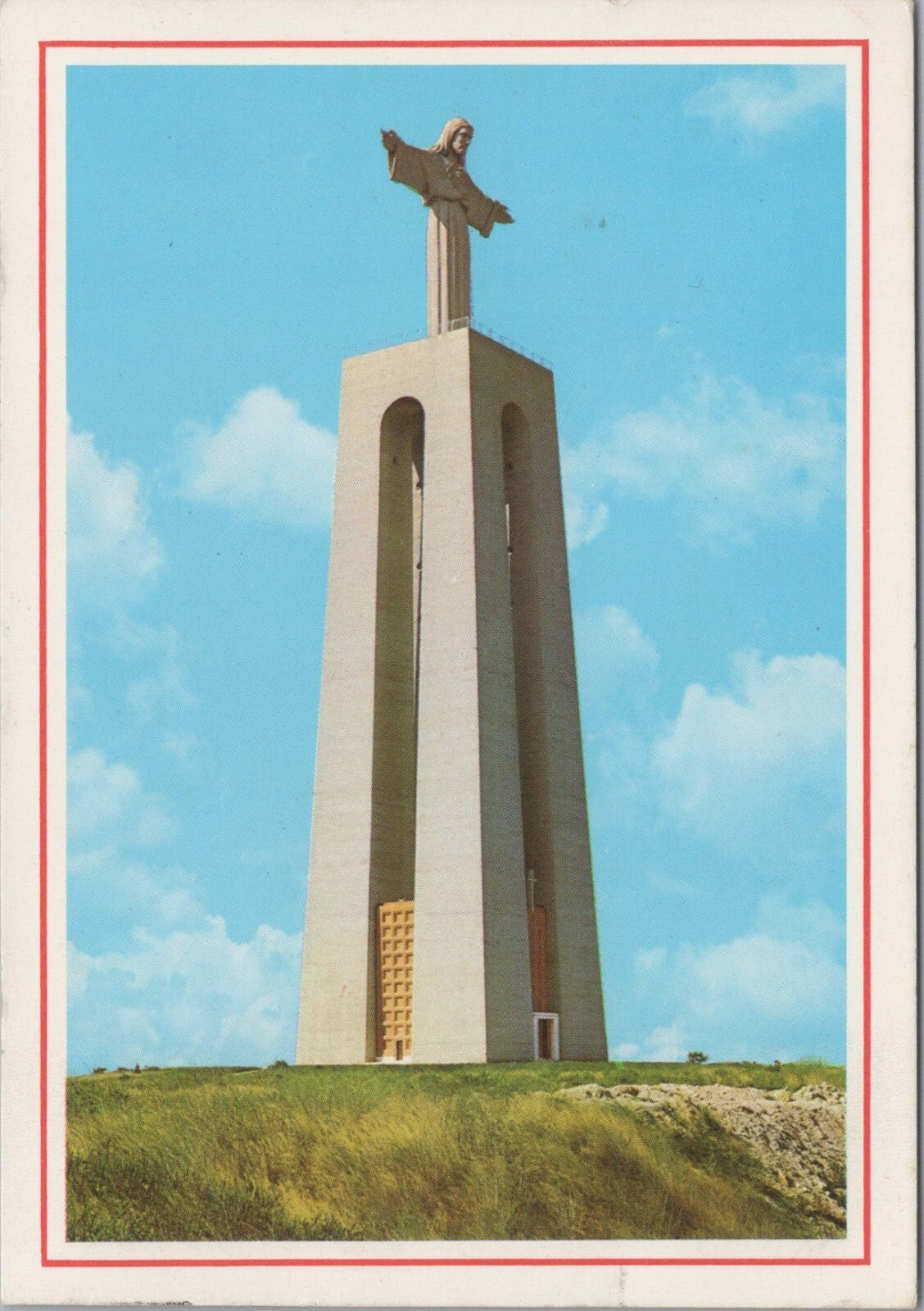 Portugal Postcard: Lisbon Sanctuary Of Christ King Cristo Rei Monument  XT4508