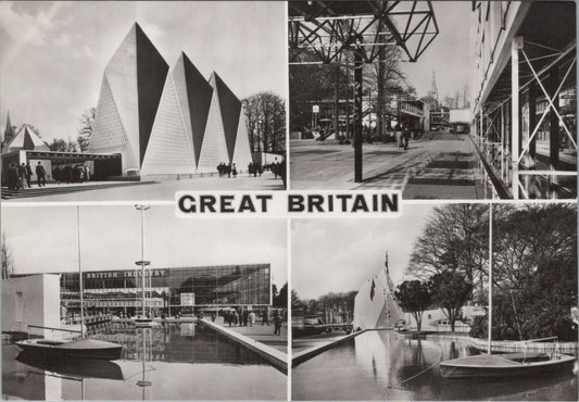Exhibition Postcard: Great Britain Pavilion Expo 58 Brussels World Fair  XT5103