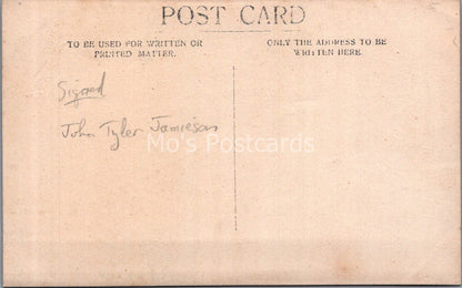 Scouting Postcard: Scoutmaster John Tyler Jamieson Boy Scout Uniform RPPC XT3727