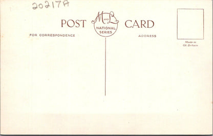Norfolk Postcard:Town Sign Thetford Garden Houses Car Street Scene 1950's 20217A