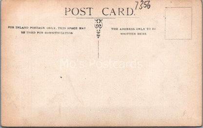Unknown Location Postcard - Animated Street Scene With Children RPPC 7356