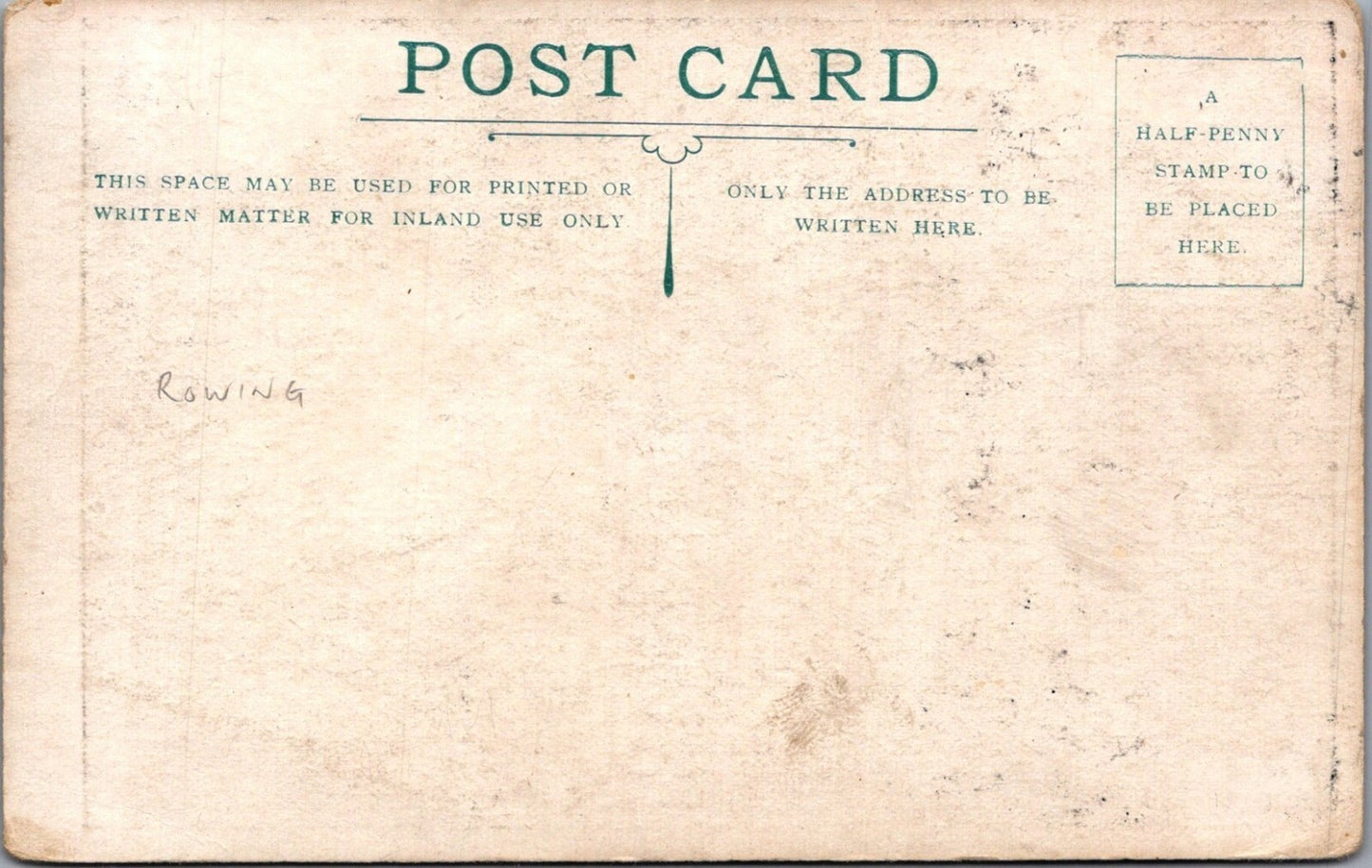 Sports Postcard: Cambridge University Rowing Boat Race Crew 1905 XT3547