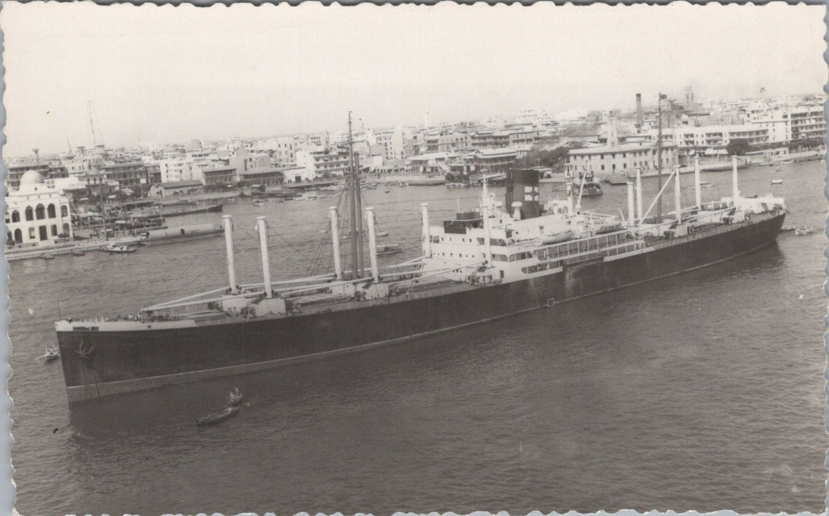 Shipping Postcard: Cargo Passenger Liner Ship Port Harbor Dock Views 60s XT5285