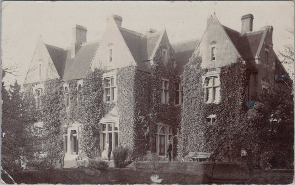 Unknown Location Postcard - Belmont, Large Detached House RPPC XT5550