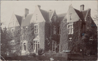 Unknown Location Postcard - Belmont, Large Detached House RPPC XT5550