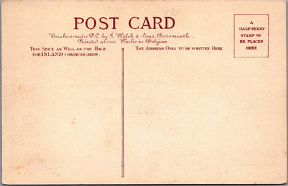 Dorset Postcard: Bournemouth Childrens Corner Stream Park Resort 1900s XT3472