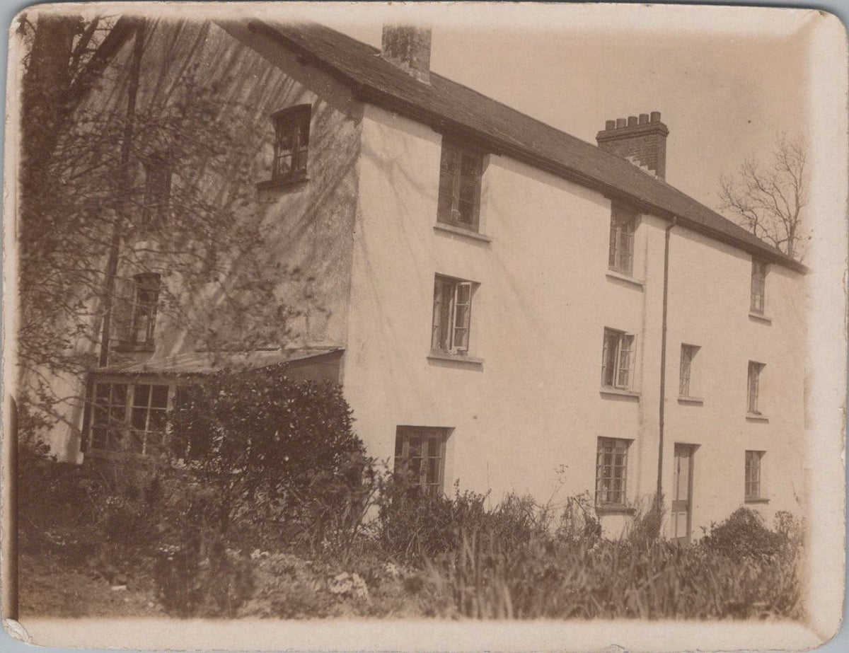 Devon Postcard: Highampton Large Country House Rural Scene RPPC  XT5629
