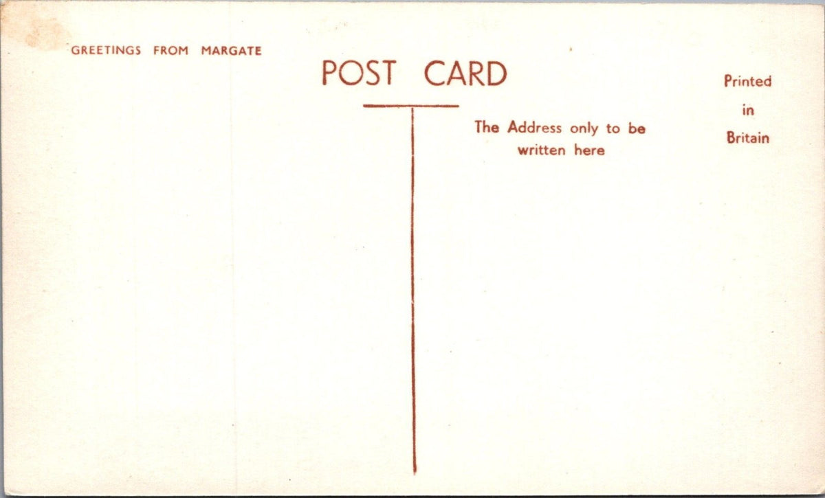 Kent Postcard: Margate Nayland Rock Hotel Seafront View 1930s XT5449