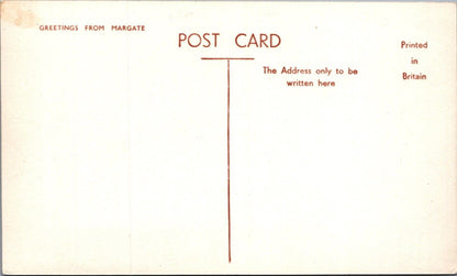 Kent Postcard: Margate Nayland Rock Hotel Seafront View 1930s XT5449