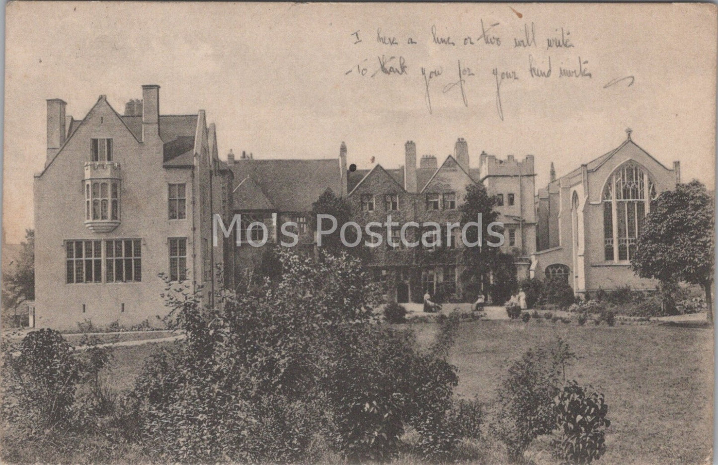 Oxfordshire Postcard: Oxford, St Johns Home, St Marys Road  MB1954