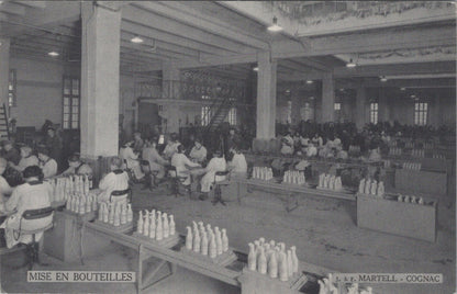 France Postcard: Martell Cognac Distillery Factory Bottling Plant XT5492