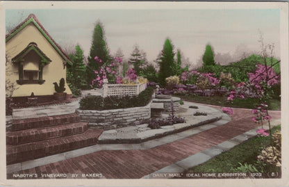 Exhibitions Postcard: Naboths Vineyard Bakers Ideal Home Exhibition 1933 XT4578
