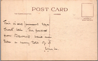 Inverness-shire Postcard: Loch Fada Storr Rock Isle Of Skye Cattle 1930's XT5521