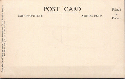 Dorset Postcard: Lulworth Castle From The Air Aerial View RPPC 1930s XT5007