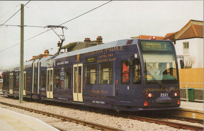Surrey Postcard: Croydon Tramlink Addington Palace Addiscombe Road Tram XT5133