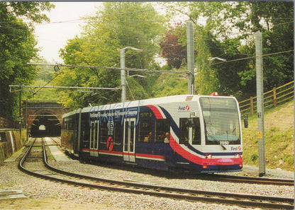 Surrey Postcard: Croydon Tramlink First Group Sandilands Tram 2550 2000 XT5132
