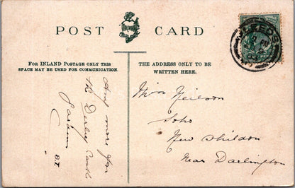 Yorkshire Postcard: Leeds Park Row, National Provincial Bank Street 1903  XT4032