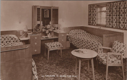 Shipping Postcard:SS Orcades Orient Liner First Class Cabin The Flat 50's XT5530
