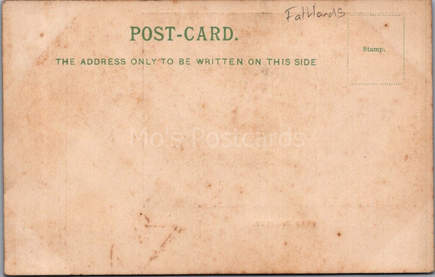 Falkland Islands Postcard: Port Stanley Government House Street Scene XT3519