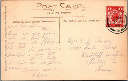 Hertfordshire Postcard: Summer Houses River Lea Ware 1929 XT5376
