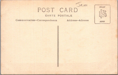 Java Postcard: Panoramic Volcanic Lake Caldera Valley Views 1930s XT5465