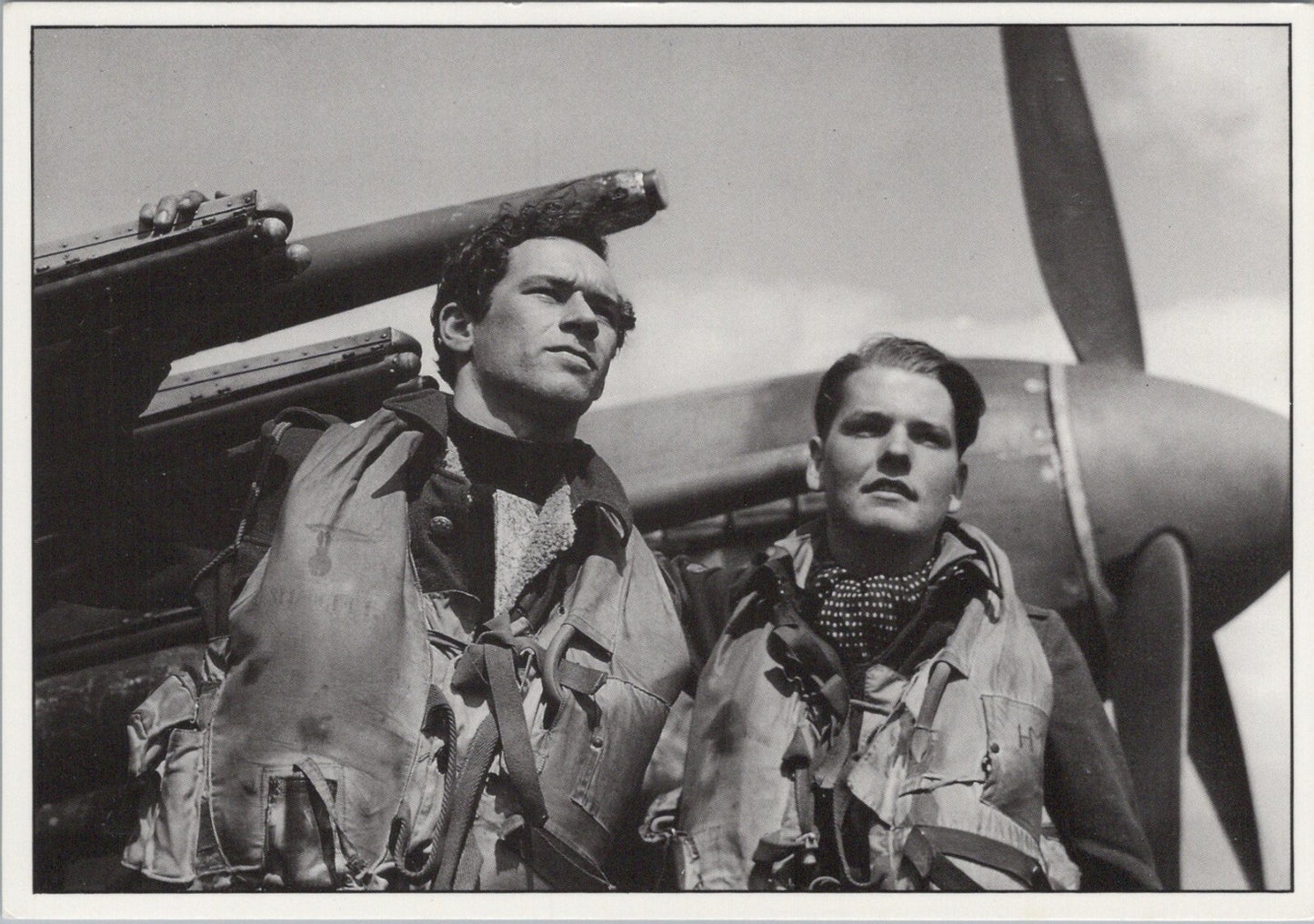 Military Postcard: Typhoons and Pilots Tactical Air Forces Fighter Plane RR23742