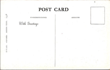 Surrey Postcard: Chertsey Town Hall London Street Crown Hotel View XT5076