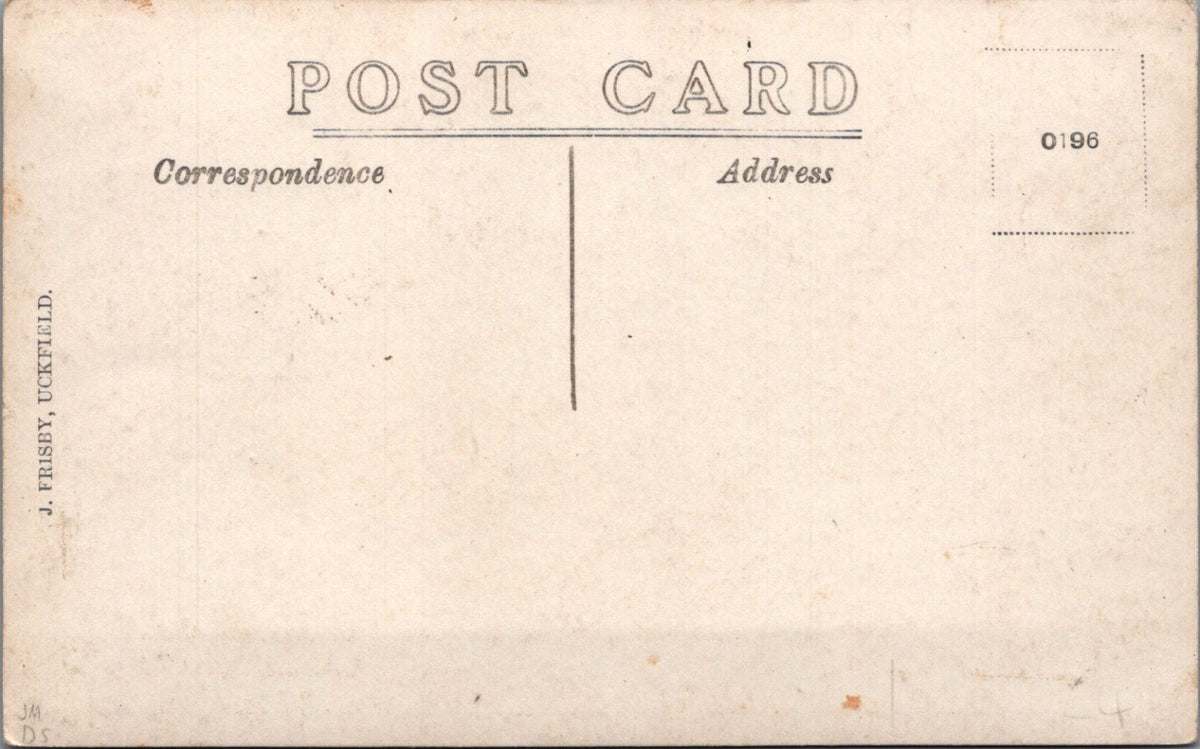 Sussex Postcard: Eridge Castle Front Gothic Revival Mansion 1920s XT5000