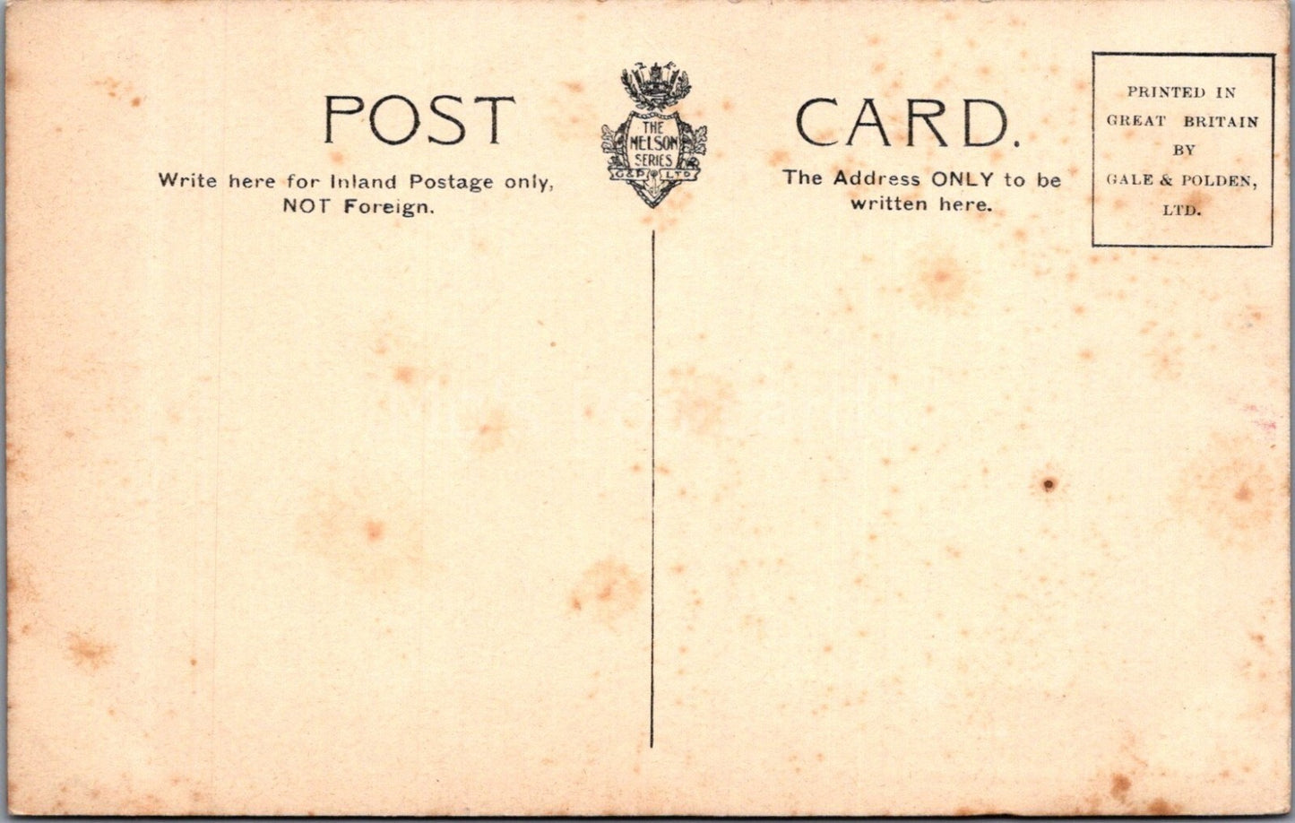 Naval Postcard: Portsmouth HMS Victory Here Nelson Fell, King George V XT3539