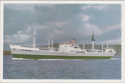 Ship Postcard: South African Trader Cargo Ship Merchant Vessel Cape Town XT5274