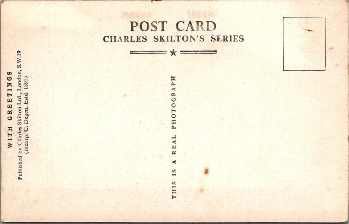 London Postcard: Putney Heath The Green Man Inn Bus RPPC 1950's XT5054