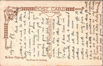 Humour Postcard: Come Here Jammy Face Children Washing Hand Coloured RPPC XT5639