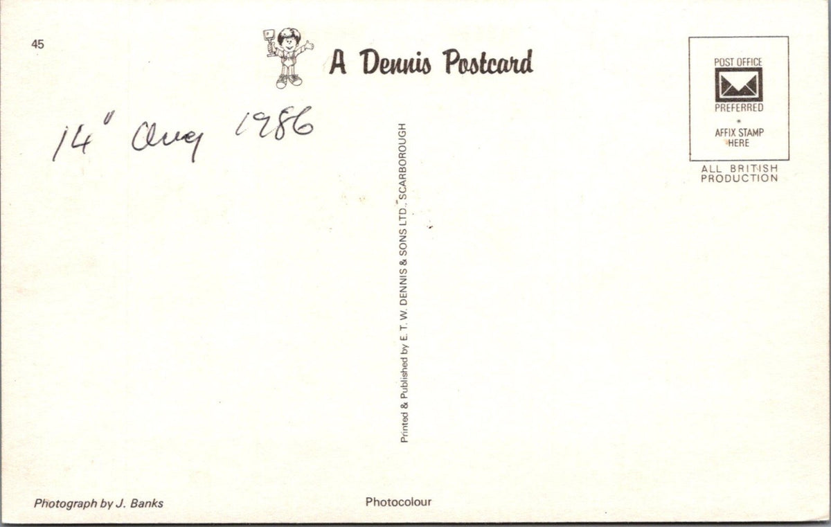 Sussex Postcard: Arundel High Street War Memorial Norfolk Arms 1986 XT4595