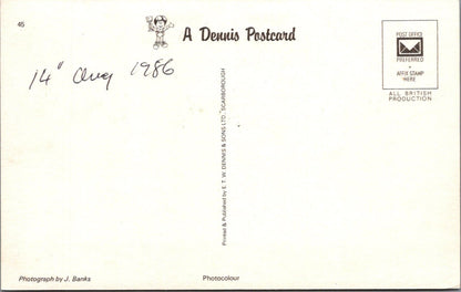Sussex Postcard: Arundel High Street War Memorial Norfolk Arms 1986 XT4595