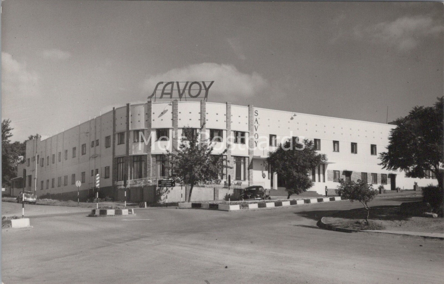 South Africa Postcard: Savoy Hotel Umtata Transkei Art Deco Building XT3667