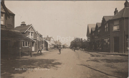 Kent Postcard: Beltinge Near Herne Bay, Central Stores Street Scene RPPC XT3542