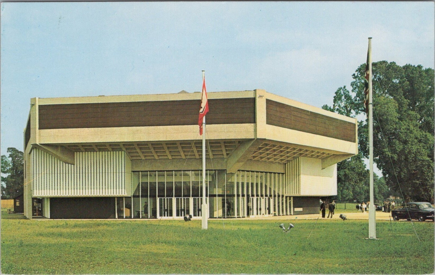 Sussex Postcard: Chichester Festival Theatre Brutalist Architecture 1960s XT4580