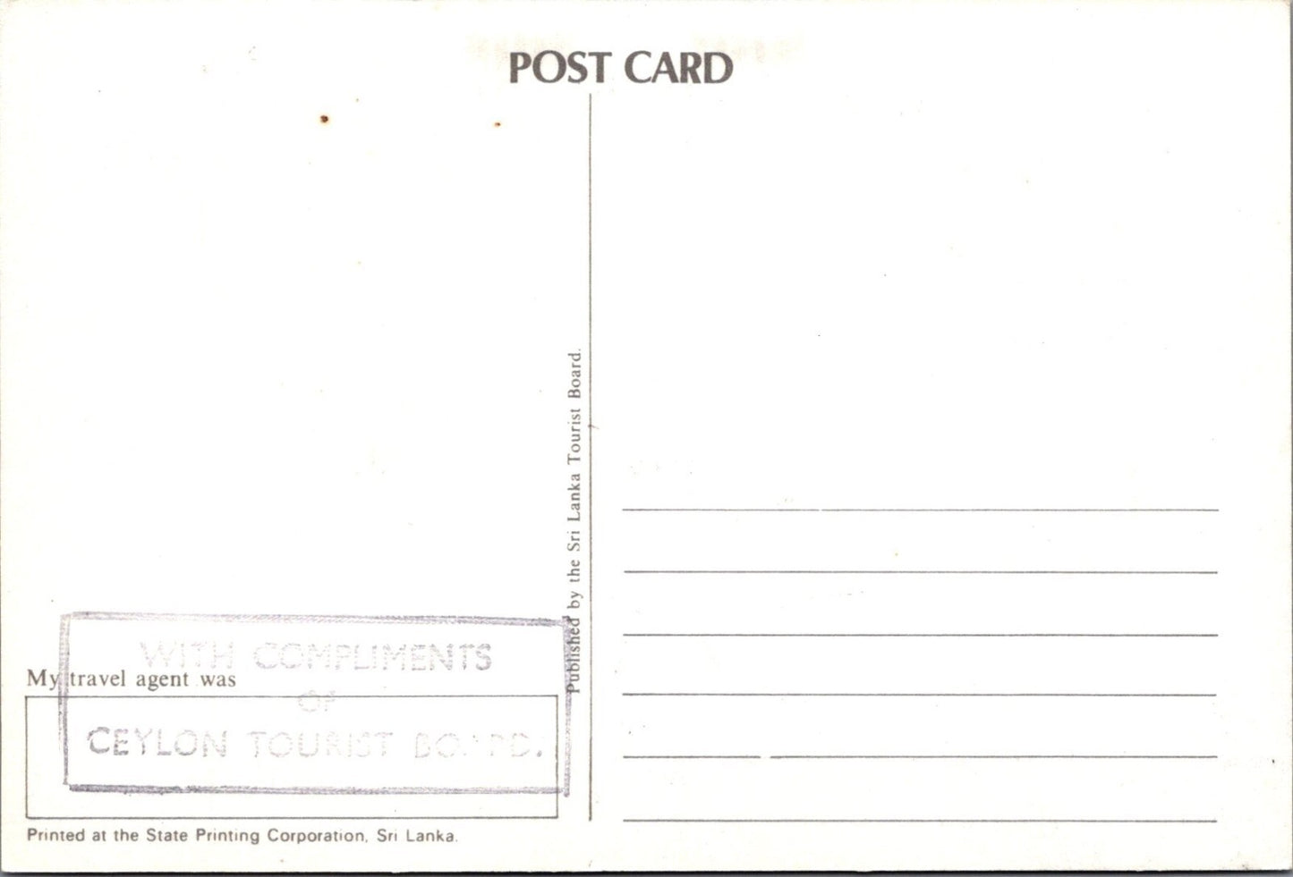 Sri Lanka Postcard: Sigiriya Fresco, Elephants, Beach Multiview 1980s XT3506